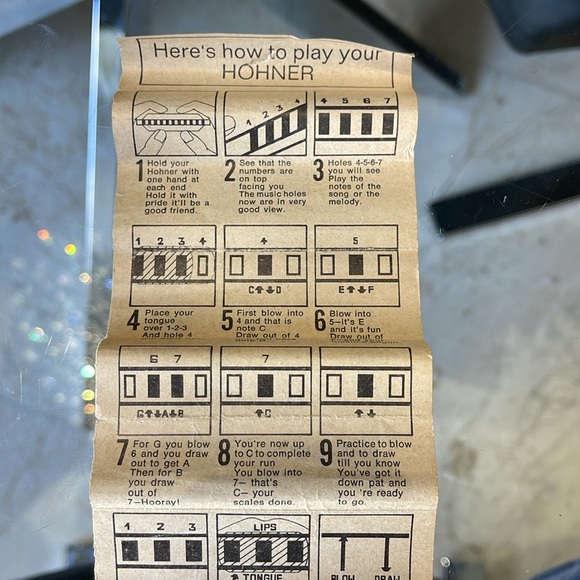 Marine band made by m Hohner Germany no 1896 - Picture 10 of 16